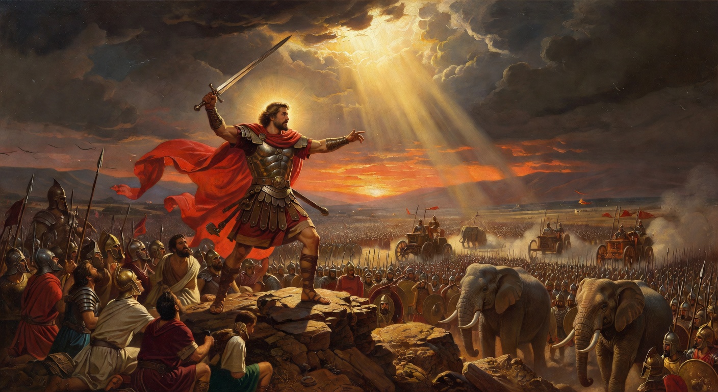 Biblical encouragement image