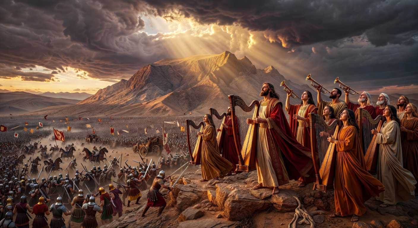Biblical encouragement image
