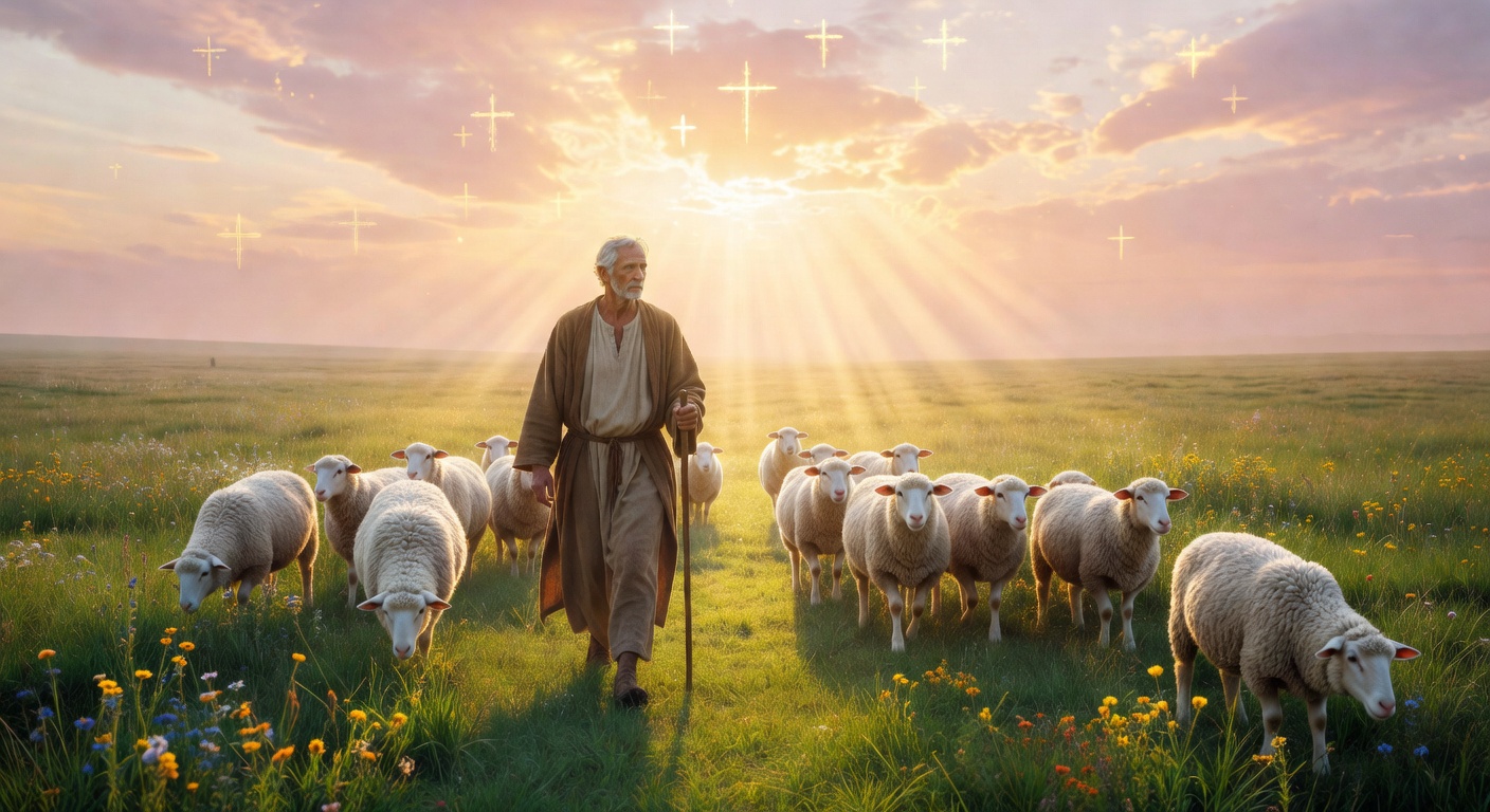 Biblical encouragement image