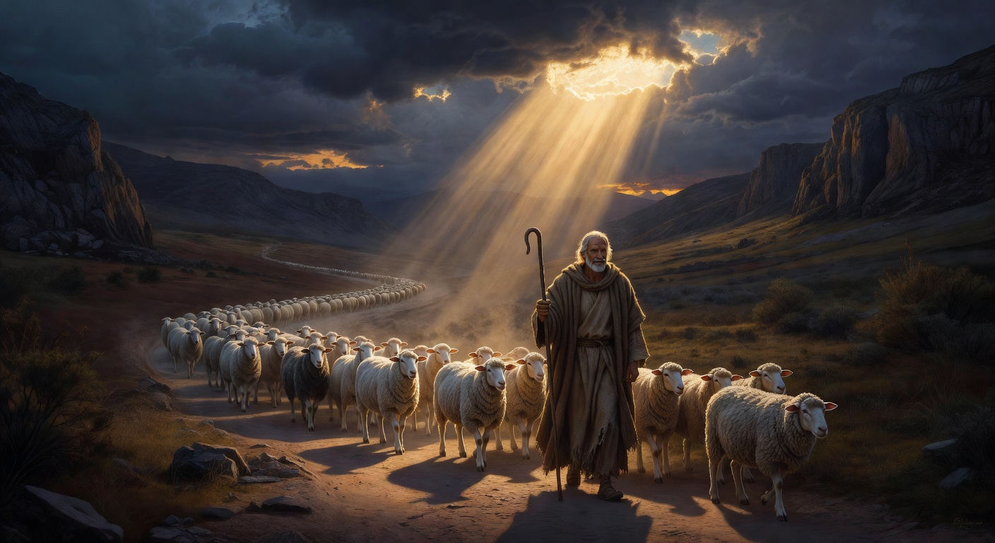 Biblical encouragement image