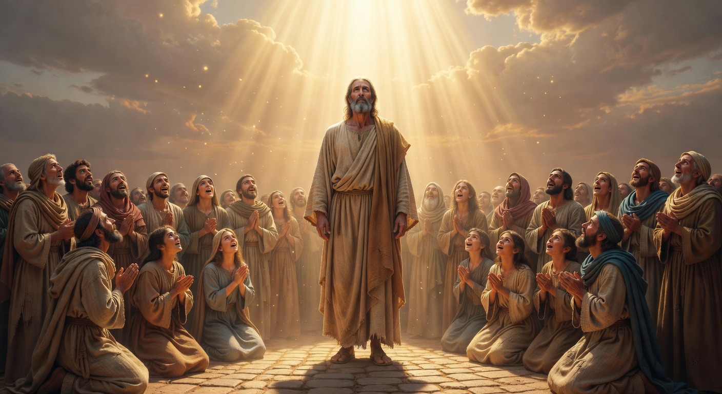 Biblical encouragement image