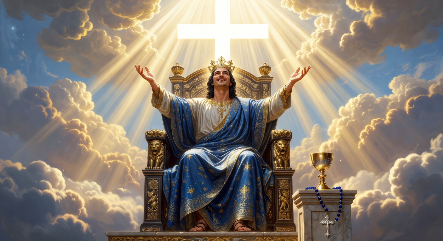 Biblical encouragement image