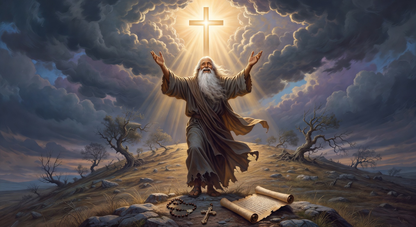 Biblical encouragement image