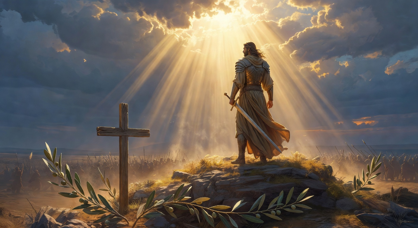 Biblical encouragement image