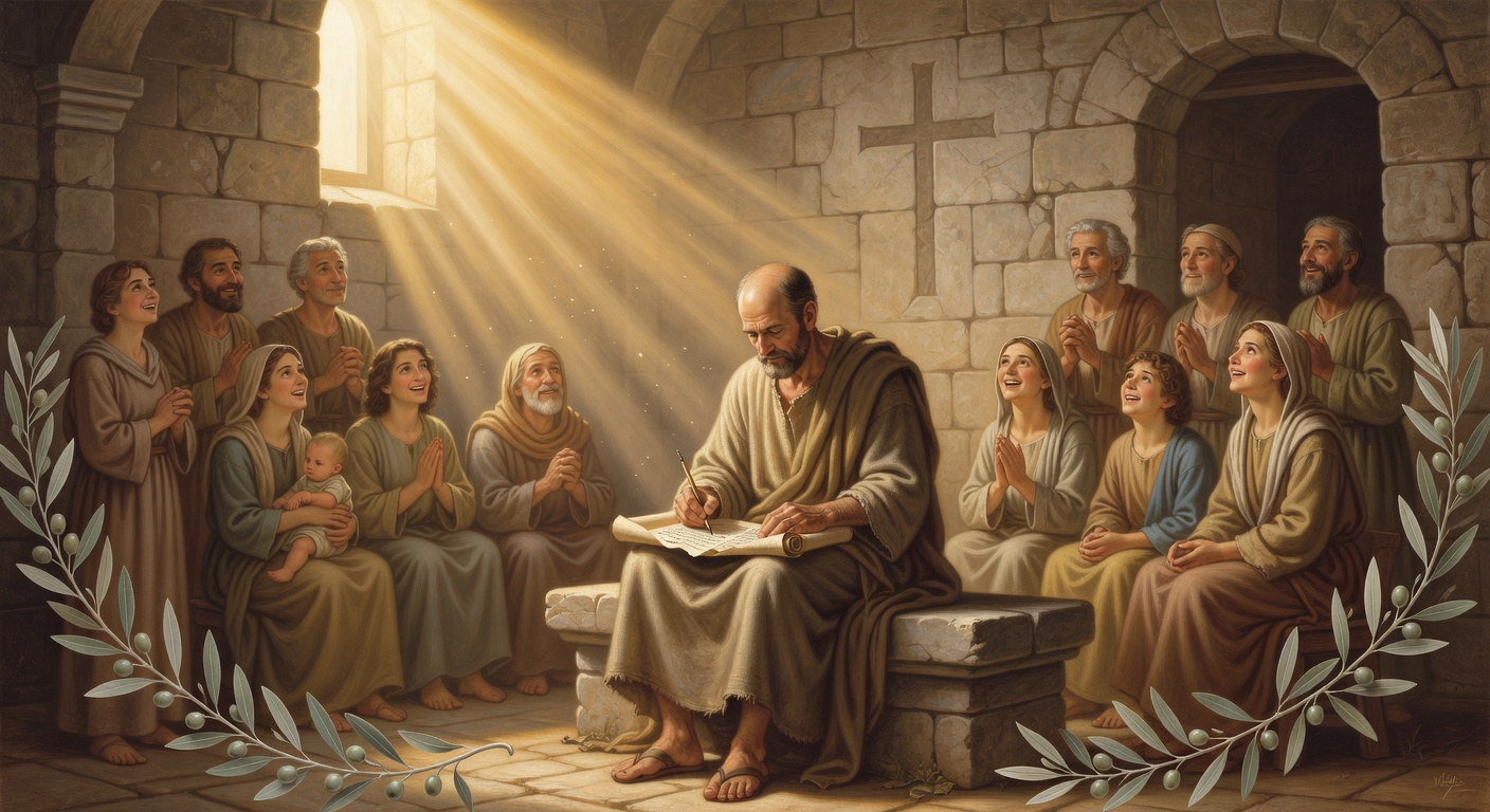Biblical encouragement image