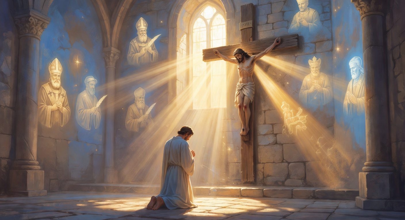 Biblical encouragement image