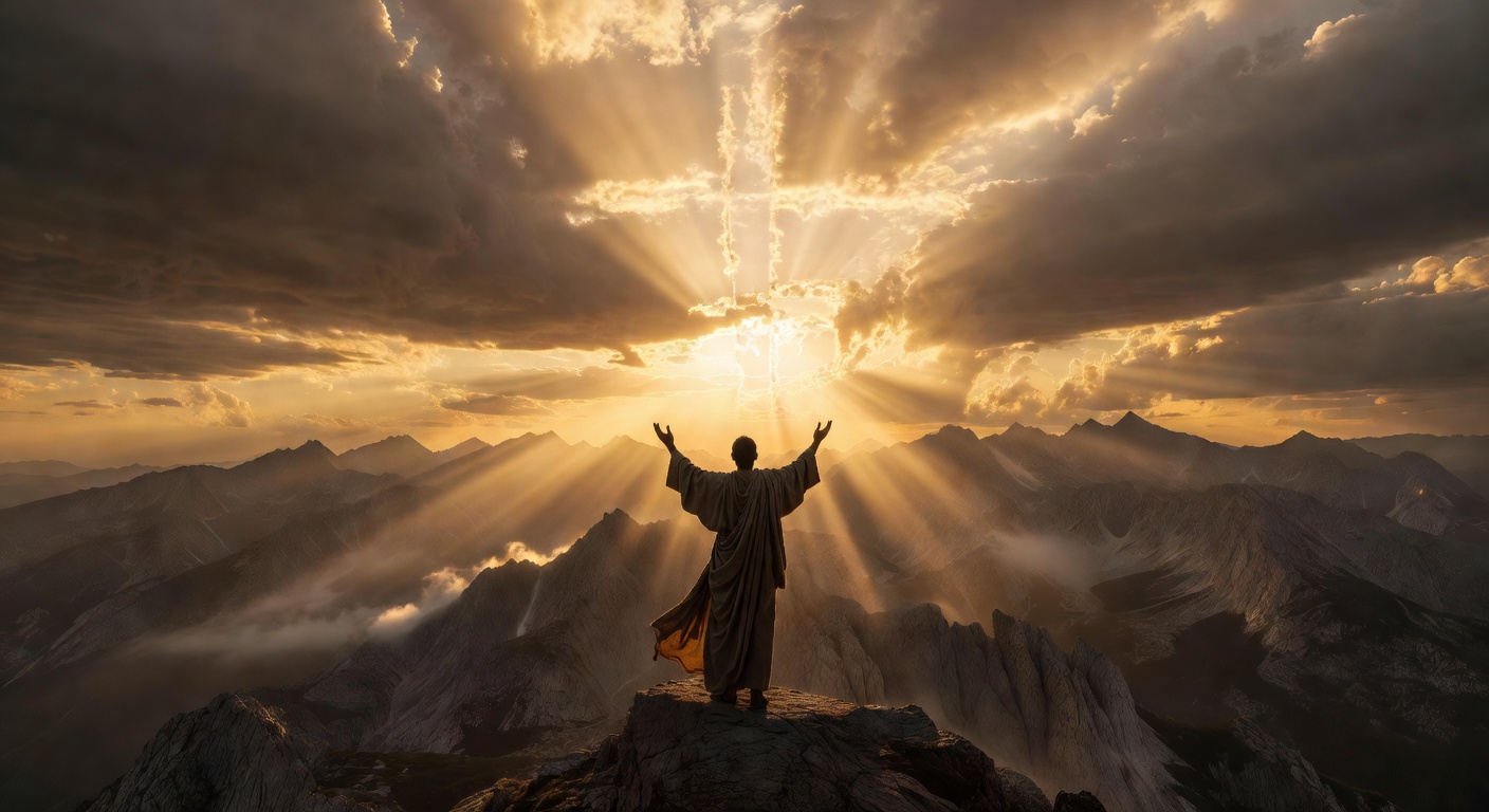 Biblical encouragement image