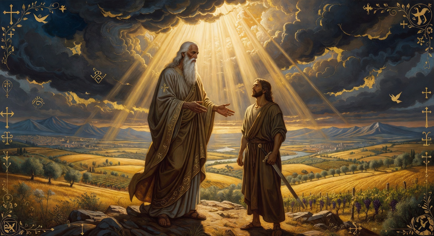 Biblical encouragement image