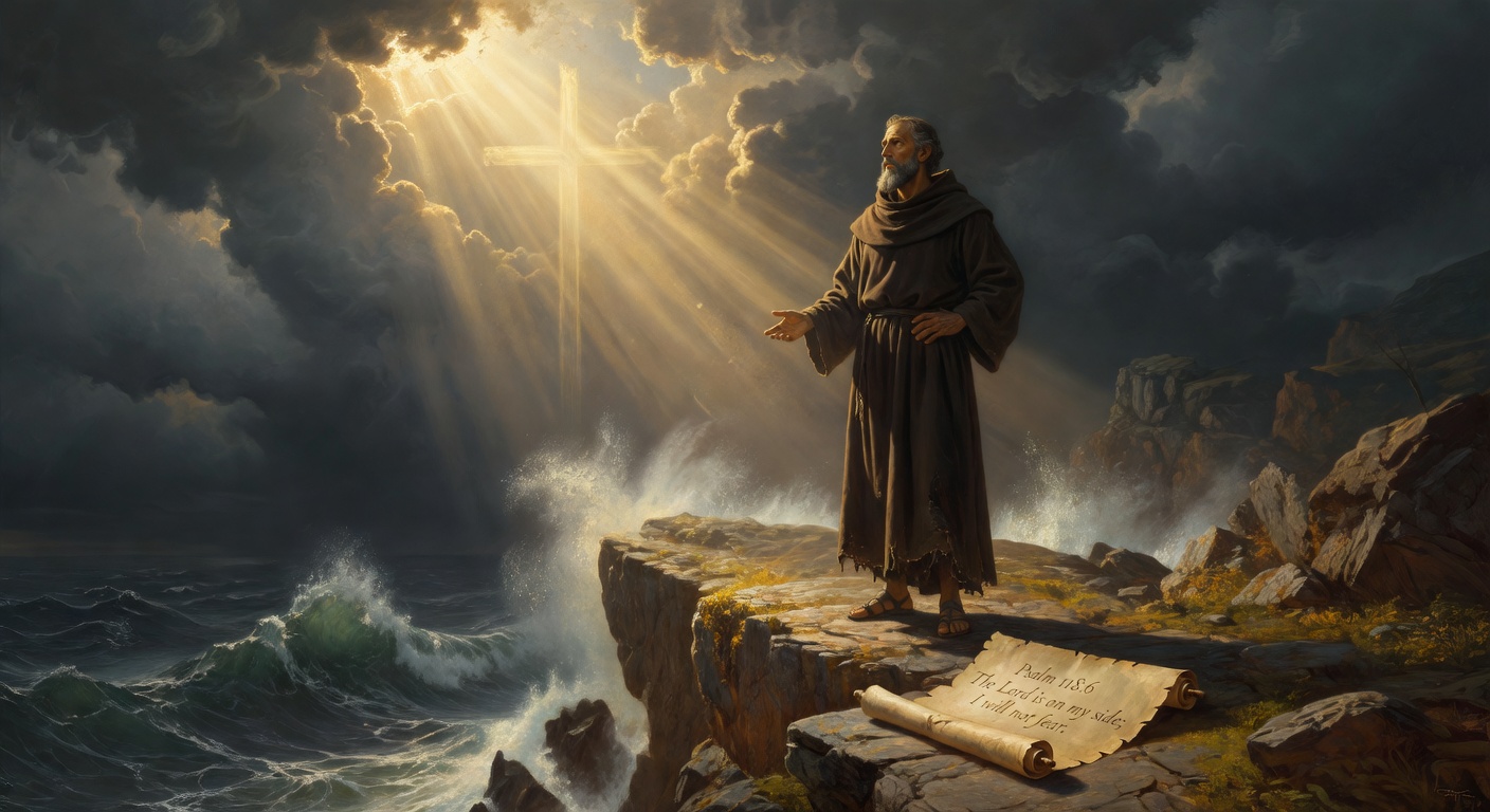 Biblical encouragement image