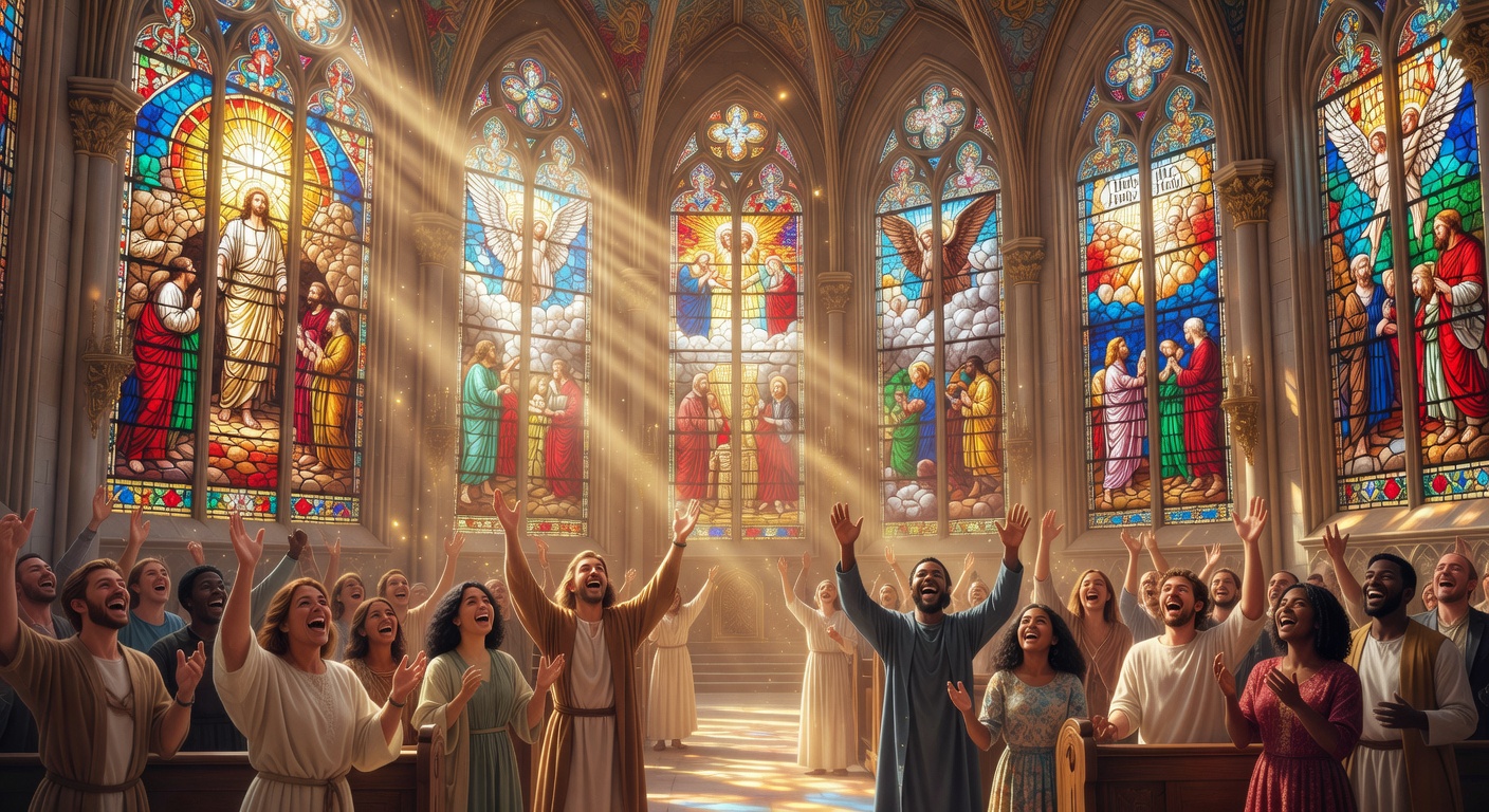 Biblical encouragement image