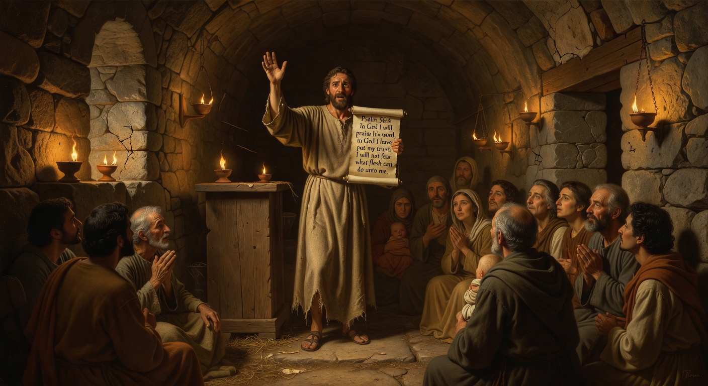 Biblical encouragement image