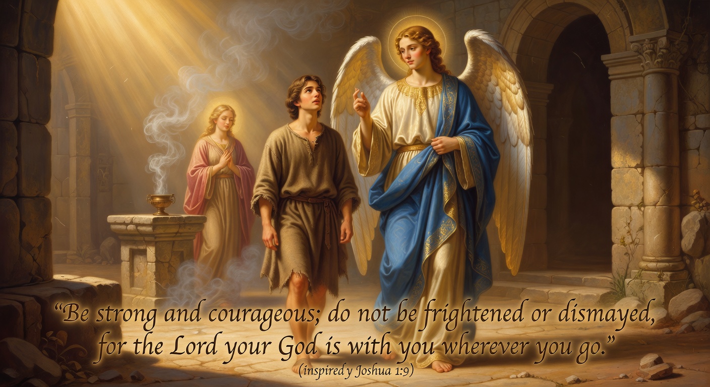 Biblical encouragement image