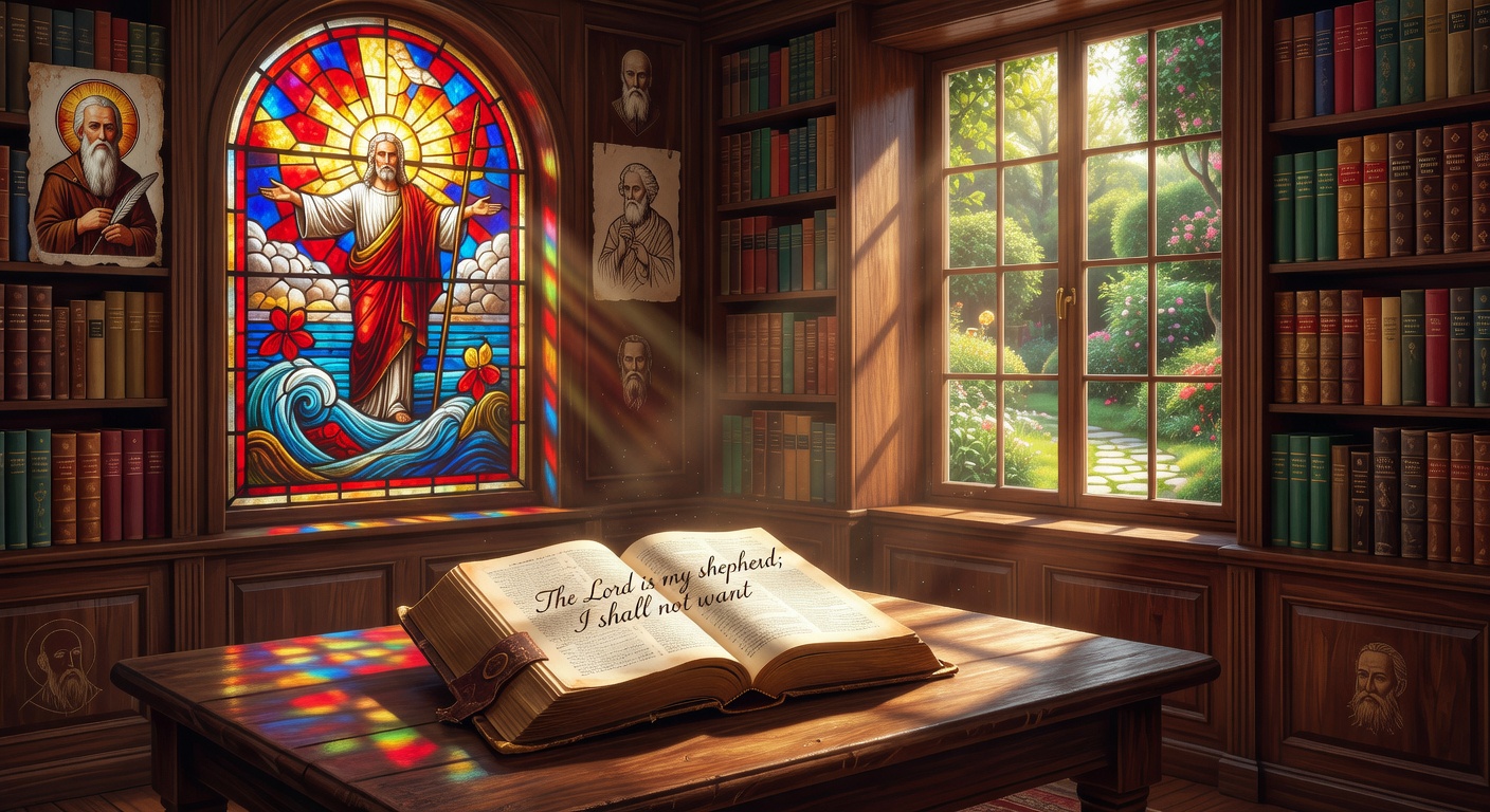 Biblical encouragement image