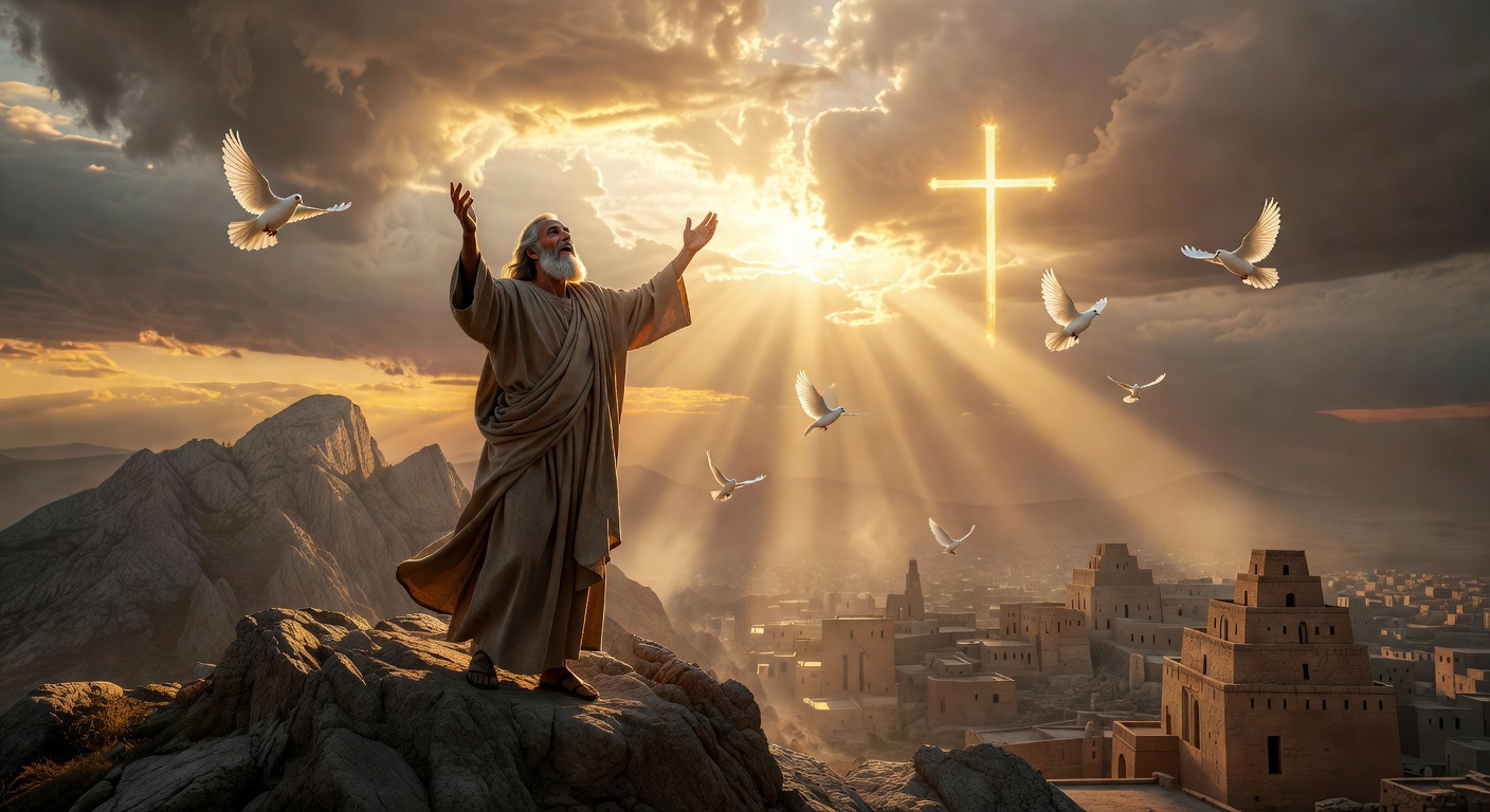 Biblical encouragement image