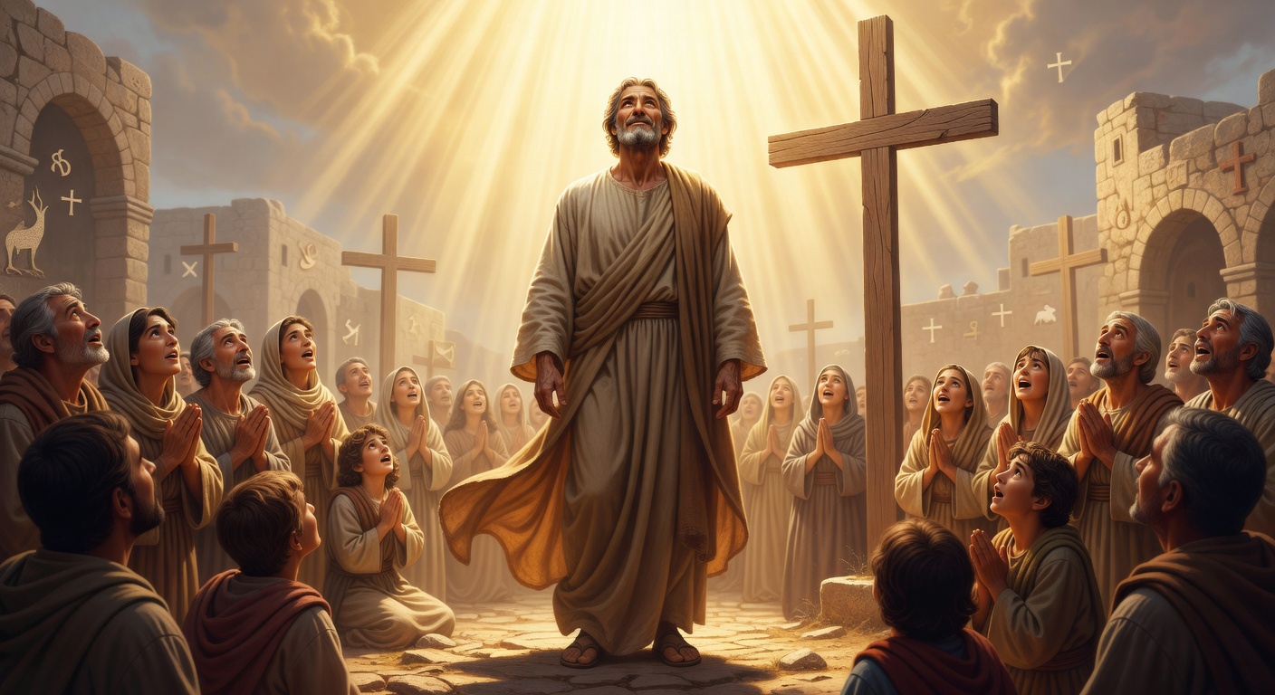Biblical encouragement image