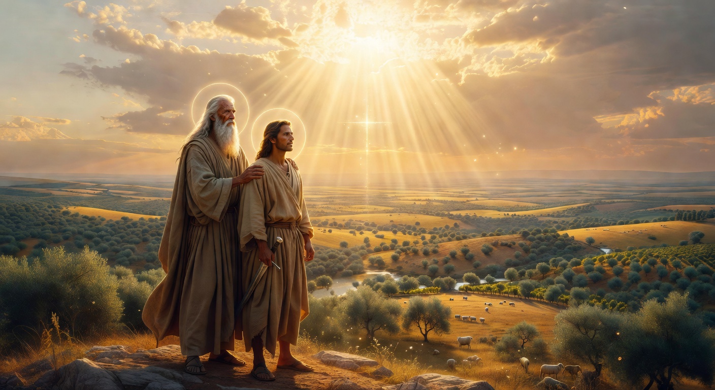 Biblical encouragement image