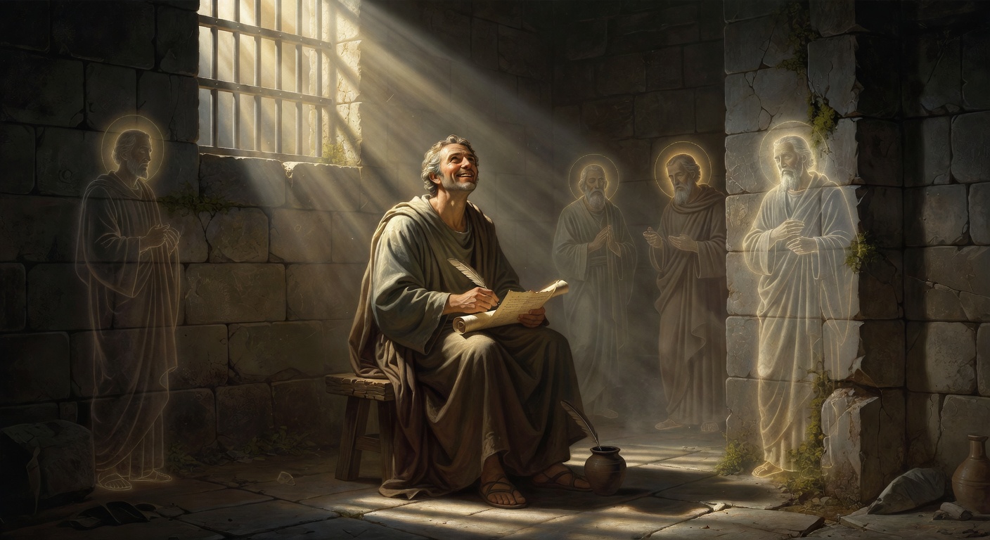 Biblical encouragement image