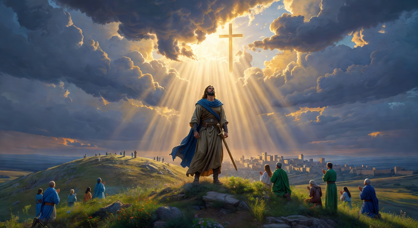 Biblical encouragement image
