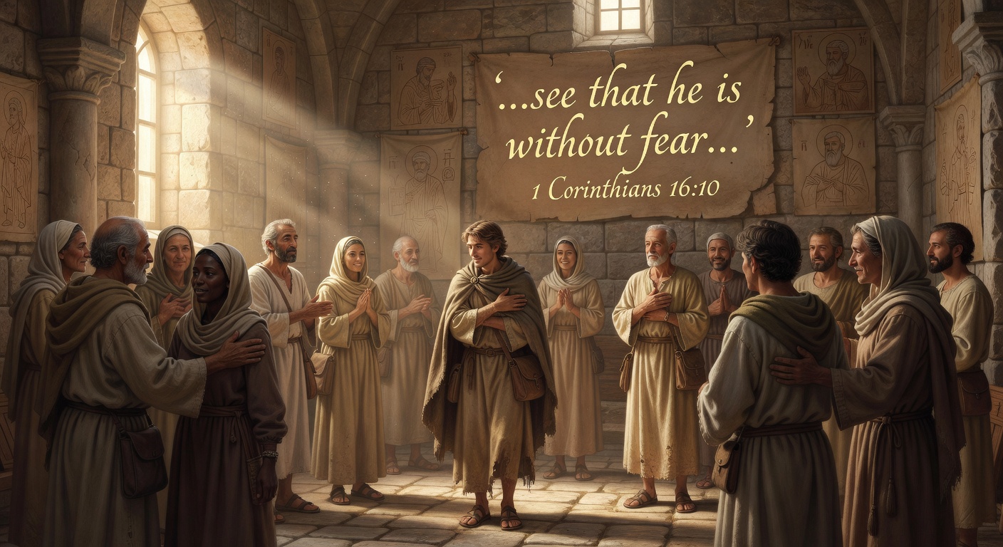 Biblical encouragement image