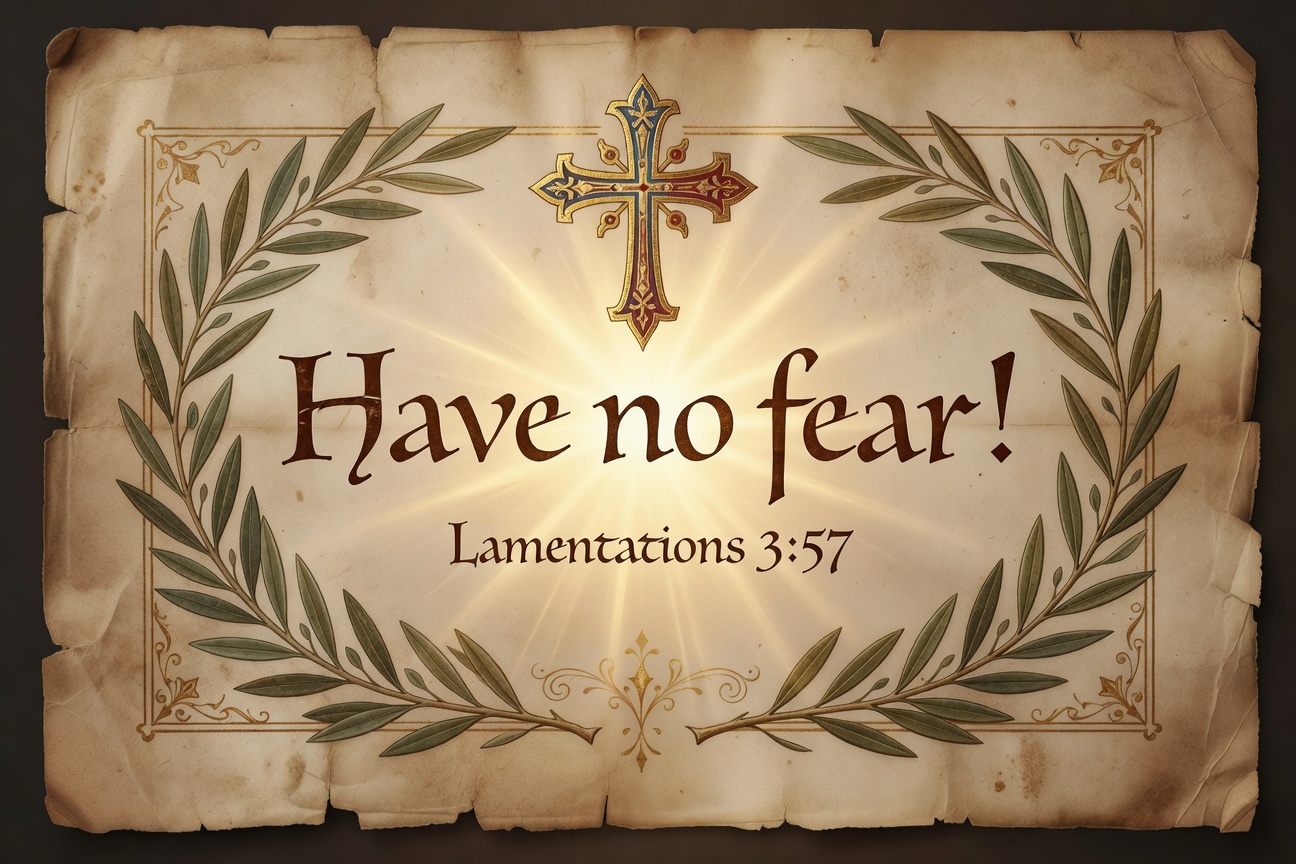 Biblical encouragement image