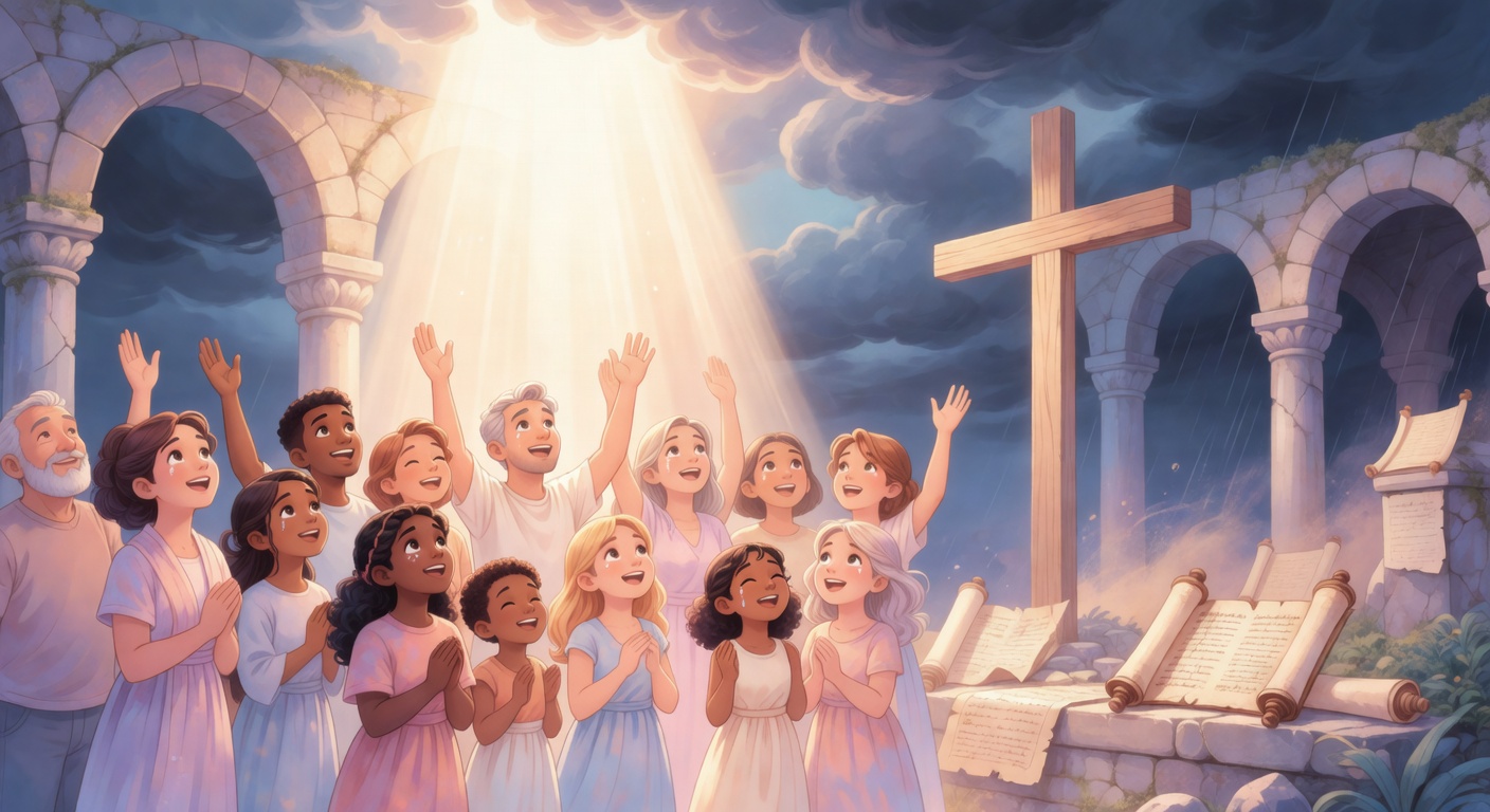 Biblical encouragement image