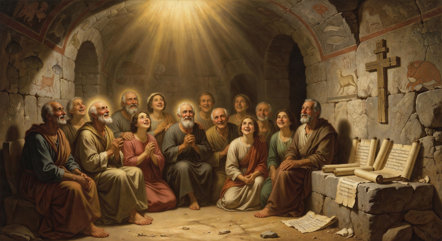 Biblical encouragement image