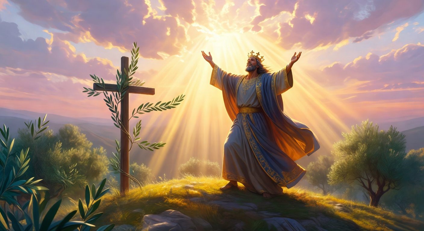 Biblical encouragement image