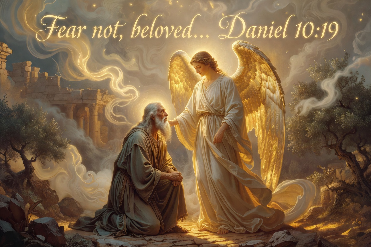 Biblical encouragement image