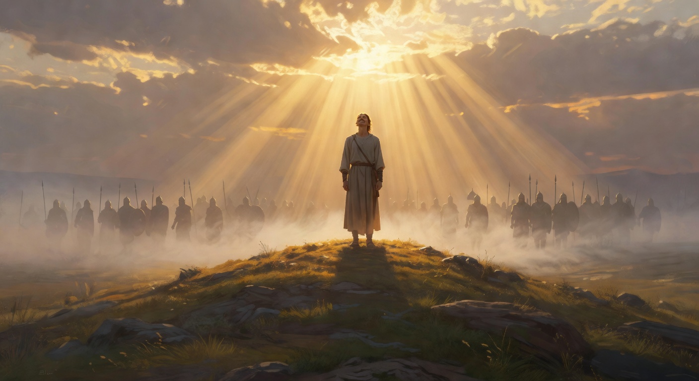 Biblical encouragement image