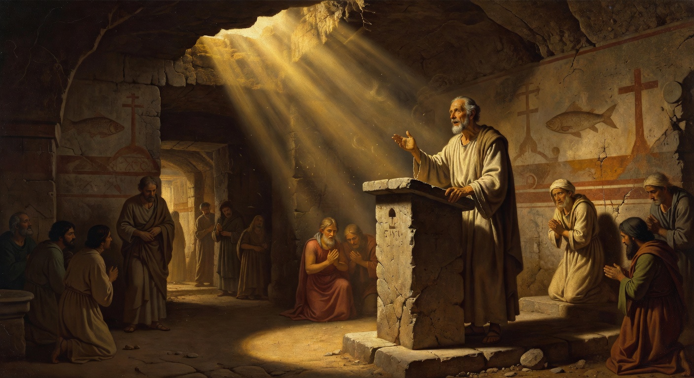 Biblical encouragement image