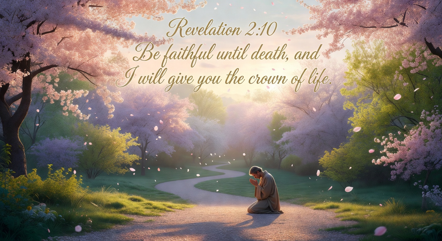 Biblical encouragement image