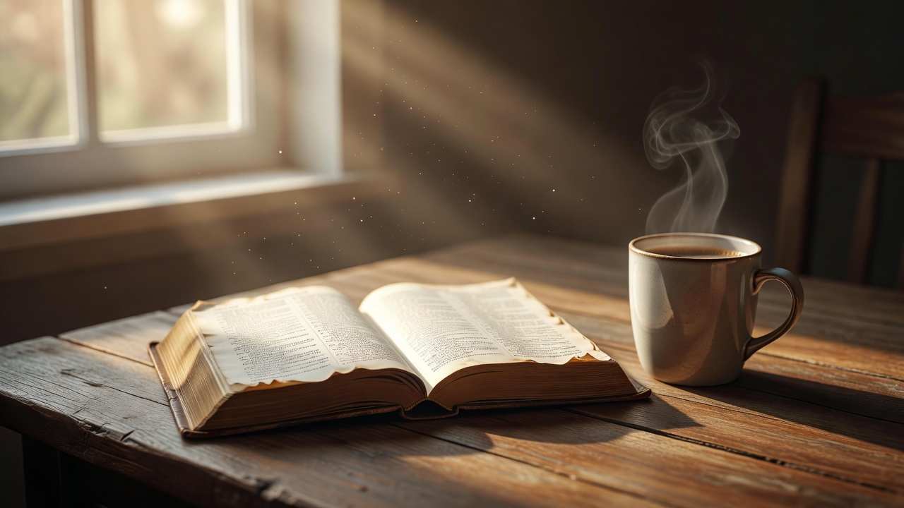 Biblical encouragement image