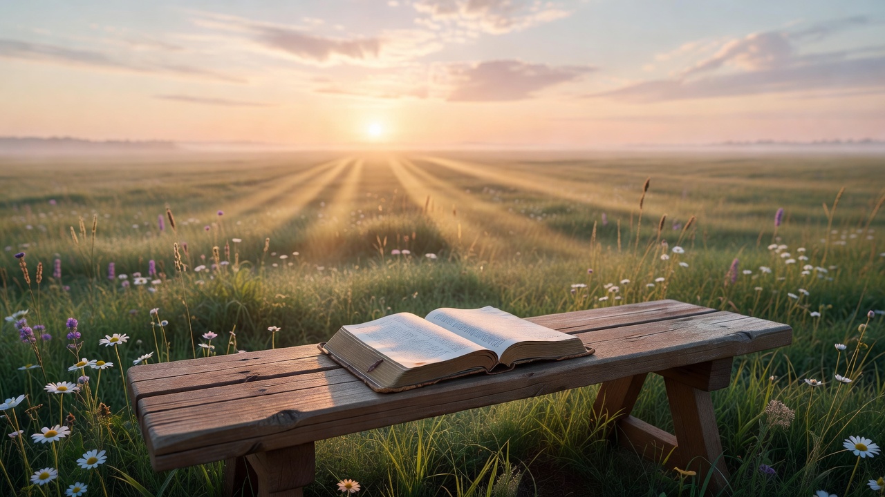 Biblical encouragement image